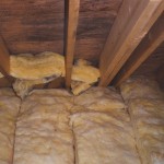 Missing Soffit Baffles cause mould in attic.