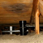 Stack venting in attic